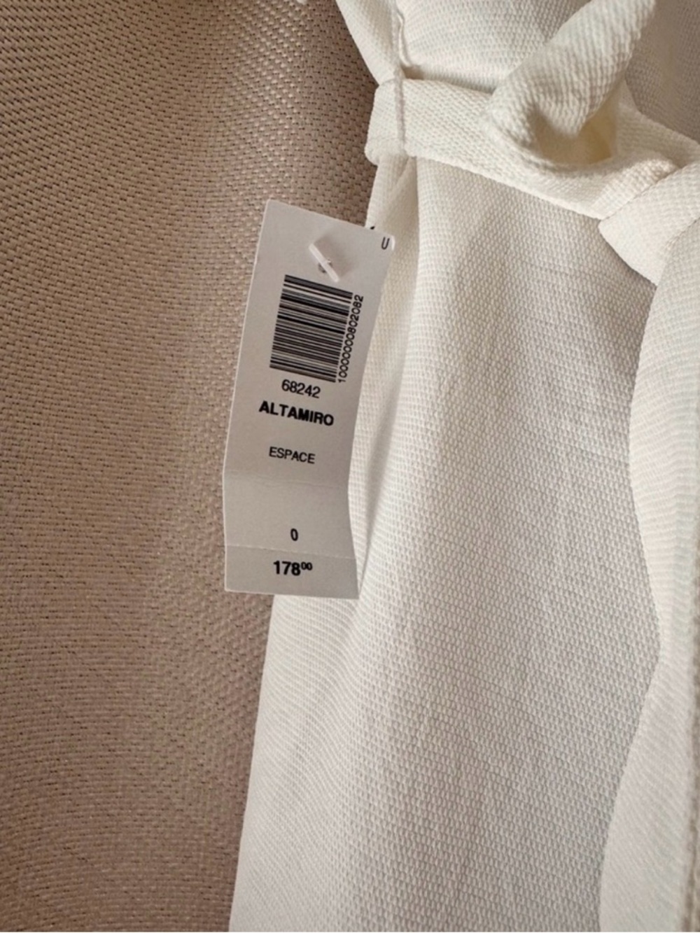 Aritzia Babaton White Off Shoulder Jumpsuit Wide Leg Size 0 NWT - Picture 4 of 10